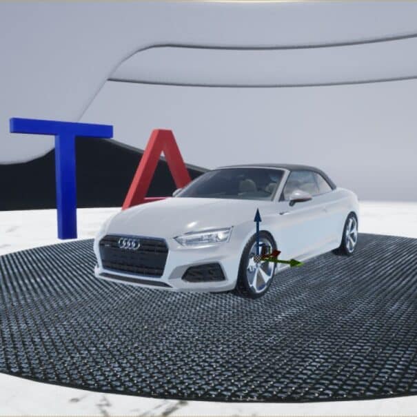 coche entorno virtual para realidad extendida SVH -CAR XR